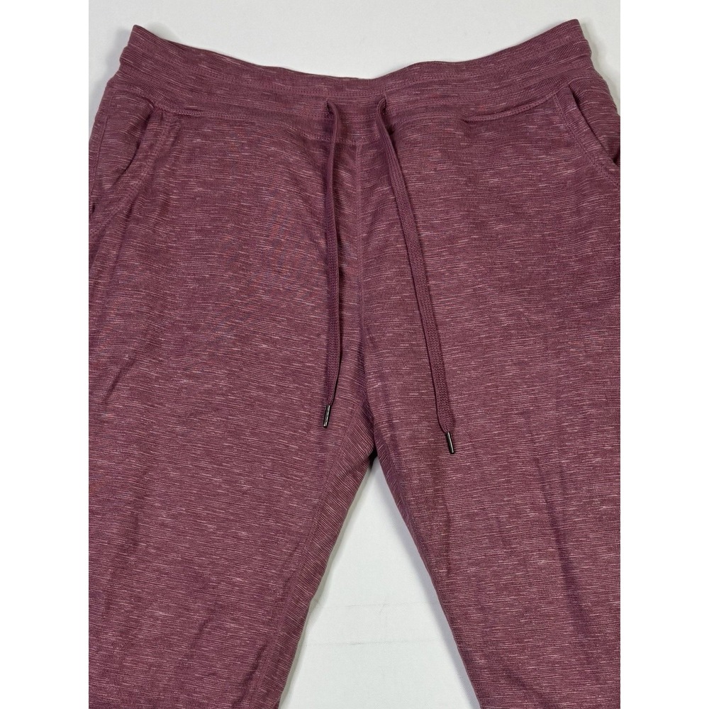 Member's Mark Sherpa Lined Jogger Pants Women's Large Pink Drawstring Cozy - Picture 10 of 11